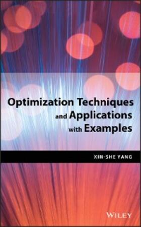 Yang | Optimization Techniques and Applications with Examples | E-Book | sack.de