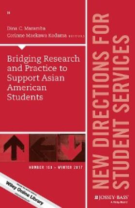 Maramba / Kodama |  Bridging Research and Practice to Support Asian American Students | eBook | Sack Fachmedien