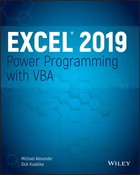 Alexander / Kusleika |  Excel 2019 Power Programming with VBA | Buch |  Sack Fachmedien