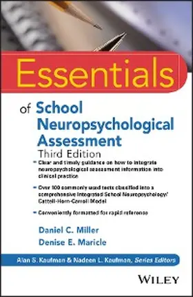 Miller / Maricle |  Essentials of School Neuropsychological Assessment | eBook | Sack Fachmedien