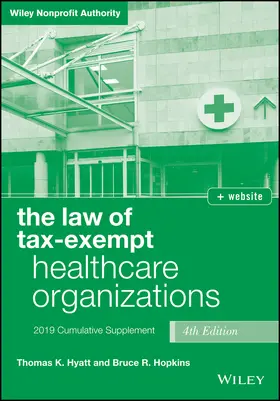 Hyatt / Hopkins |  The Law of Tax-Exempt Healthcare Organizations, + Website | Buch |  Sack Fachmedien