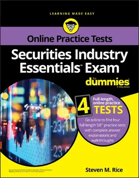 Rice |  Securities Industry Essentials Exam for Dummies with Online Practice | Buch |  Sack Fachmedien