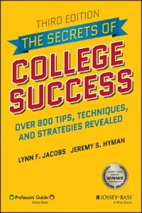 Jacobs / Hyman |  The Secrets of College Success | eBook | Sack Fachmedien