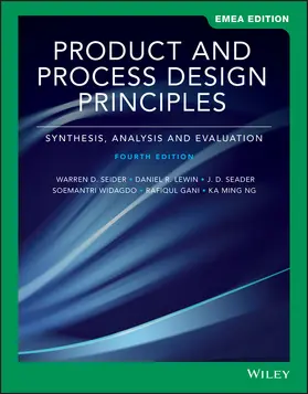 Lewin / Seider / Seader |  Product and Process Design Principles | Buch |  Sack Fachmedien