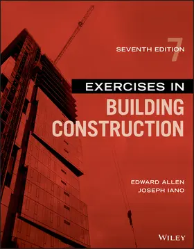 Allen / Iano |  Exercises in Building Construction | Buch |  Sack Fachmedien