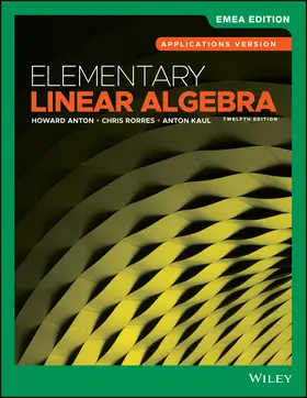 Kaul / Anton / Rorres | Elementary Linear Algebra, Applications Version, EMEA Edition | Buch | 978-1-119-66614-1 | sack.de