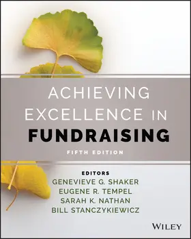 Shaker / Tempel / Nathan |  Achieving Excellence in Fundraising | Buch |  Sack Fachmedien