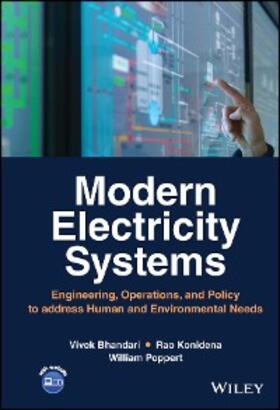 Bhandari / Konidena / Poppert | Modern Electricity Systems | E-Book | www2.sack.de