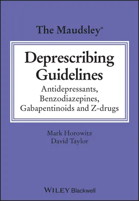 Taylor / Horowitz |  The Maudsley Deprescribing Guidelines | Buch |  Sack Fachmedien