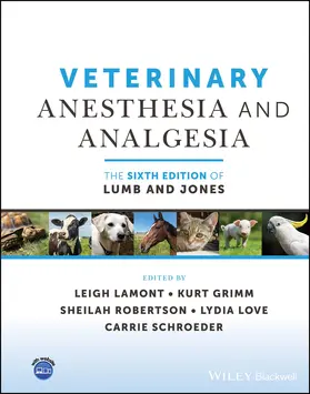 Lamont / Grimm / Robertson |  Veterinary Anesthesia and Analgesia, the 6th Edition of Lumb and Jones | Buch |  Sack Fachmedien