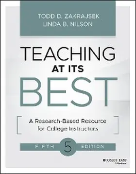 Zakrajsek / Nilson | Teaching at Its Best | E-Book | www2.sack.de