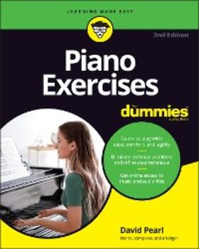 Pearl |  Piano Exercises For Dummies | eBook | Sack Fachmedien