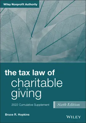 Hopkins |  The Tax Law of Charitable Giving | Buch |  Sack Fachmedien