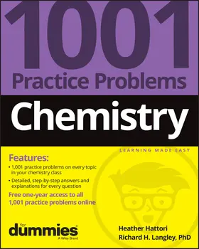 Hattori / Langley |  Chemistry: 1001 Practice Problems for Dummies (+ Free Online Practice) | Buch |  Sack Fachmedien