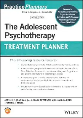 Jongsma / Peterson / Mcinnis |  The Adolescent Psychotherapy Treatment Planner | eBook | Sack Fachmedien