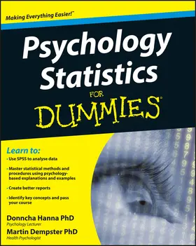 Hanna / Dempster | Psychology Statistics For Dummies | Buch | 978-1-119-95287-9 | sack.de