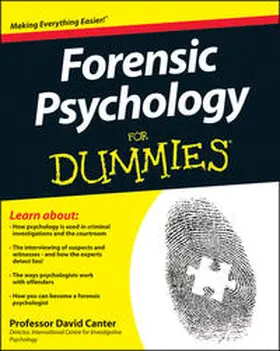 Canter | Forensic Psychology For Dummies | E-Book | sack.de