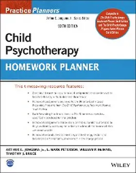 Jongsma / Peterson / Mcinnis |  Child Psychotherapy Homework Planner | eBook | Sack Fachmedien