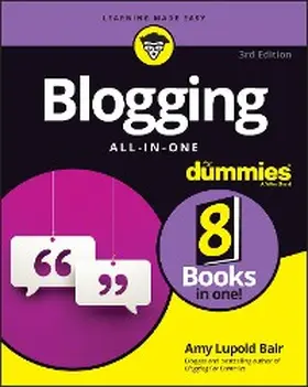 Lupold Bair | Blogging All-in-One For Dummies | E-Book | sack.de