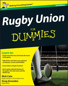 Growden / Cain |  Rugby Union For Dummies | Buch |  Sack Fachmedien