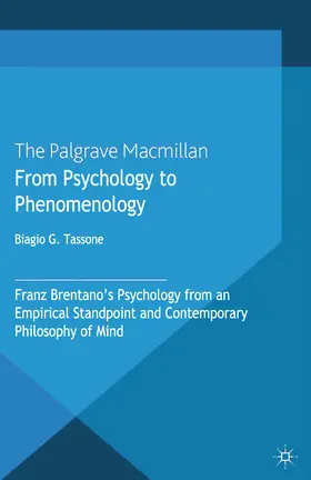 Tassone | From Psychology to Phenomenology | E-Book | sack.de