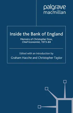 Dow / Hacche |  Inside the Bank of England | eBook | Sack Fachmedien
