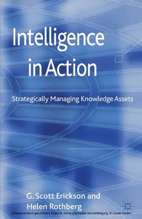 Erickson / Rothberg |  Intelligence in Action | eBook | Sack Fachmedien