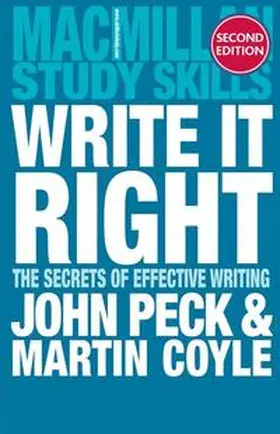 Peck / Coyle |  Write it Right | eBook | Sack Fachmedien