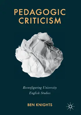 Knights |  Pedagogic Criticism | eBook | Sack Fachmedien