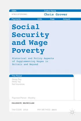 Grover |  Social Security and Wage Poverty | Buch |  Sack Fachmedien