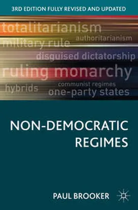 Brooker | Non-Democratic Regimes | Buch | 978-1-137-30579-4 | www2.sack.de