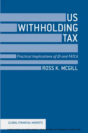 McGill |  US Withholding Tax | eBook | Sack Fachmedien