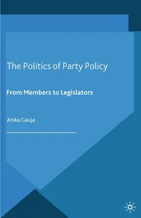Gauja |  The Politics of Party Policy | eBook | Sack Fachmedien