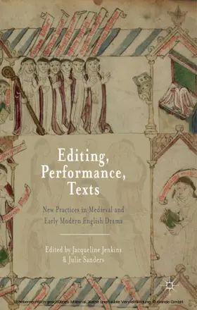 Jenkins / Sanders | Editing, Performance, Texts | E-Book | www2.sack.de