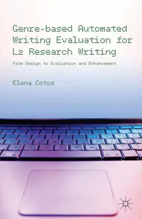 Cotos |  Genre-based Automated Writing Evaluation for L2 Research Writing | eBook | Sack Fachmedien