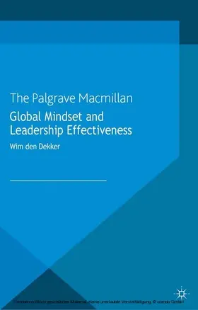 Global Mindset and Leadership Effectiveness | E-Book | www2.sack.de