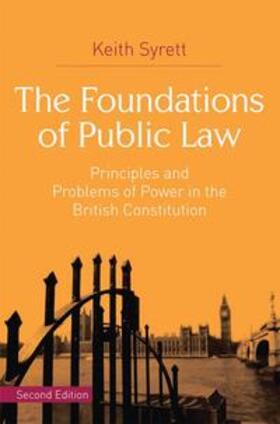 Syrett |  The Foundations of Public Law | Buch |  Sack Fachmedien