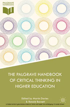 Davies / Barnett |  The Palgrave Handbook of Critical Thinking in Higher Education | eBook | Sack Fachmedien