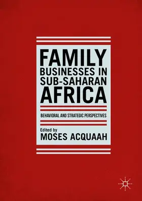 Acquaah | Family Businesses in Sub-Saharan Africa | Buch | 978-1-137-37815-6 | sack.de