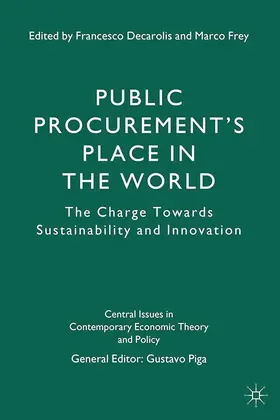 Piga / Decarolis / Frey |  Public Procurement’s Place in the World | eBook | Sack Fachmedien