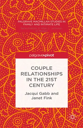 Gabb / Fink |  Couple Relationships in the 21st Century | eBook | Sack Fachmedien