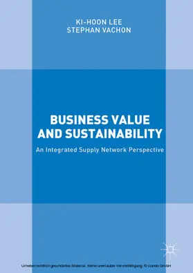 Lee / Vachon |  Business Value and Sustainability | eBook | Sack Fachmedien