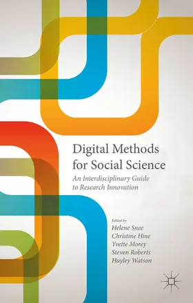 Roberts / Snee / Hine |  Digital Methods for Social Science | eBook | Sack Fachmedien
