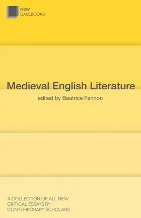 Fannon | Medieval English Literature | Buch | 978-1-137-46958-8 | www2.sack.de