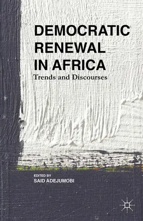 Adejumobi |  Democratic Renewal in Africa | eBook | Sack Fachmedien