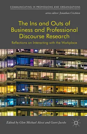 Alessi / Jacobs | The Ins and Outs of Business and Professional Discourse Research | E-Book | sack.de