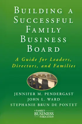 Pendergast / Ward |  Building a Successful Family Business Board | eBook | Sack Fachmedien