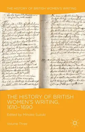Suzuki |  The History of British Women's Writing, 1610-1690 | Buch |  Sack Fachmedien