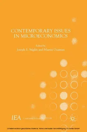 Stiglitz | Contemporary Issues in Microeconomics | E-Book | www2.sack.de