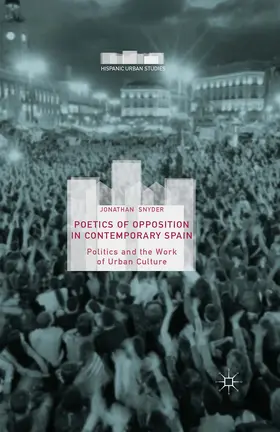 Snyder | Poetics of Opposition in Contemporary Spain | E-Book | sack.de